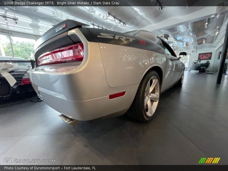 Bright Silver Metallic / Dark Slate Gray 2008 Dodge Challenger SRT8
