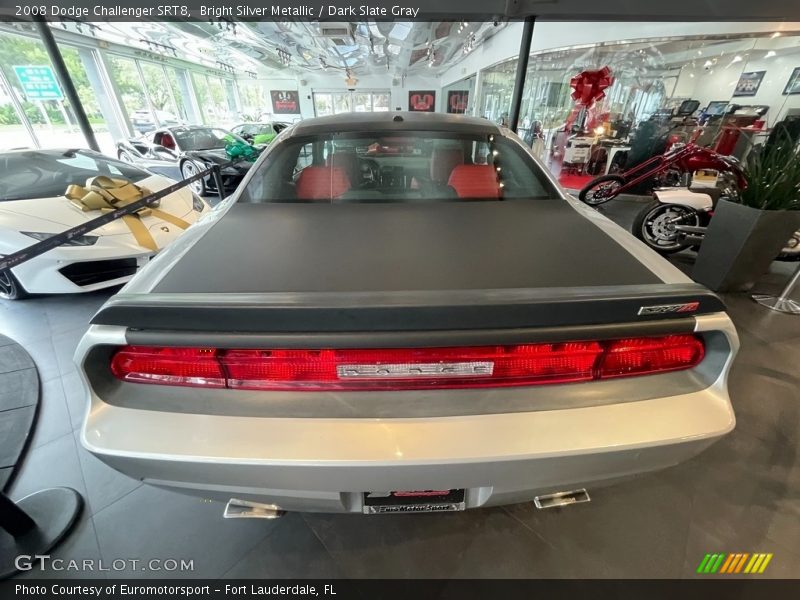 Bright Silver Metallic / Dark Slate Gray 2008 Dodge Challenger SRT8