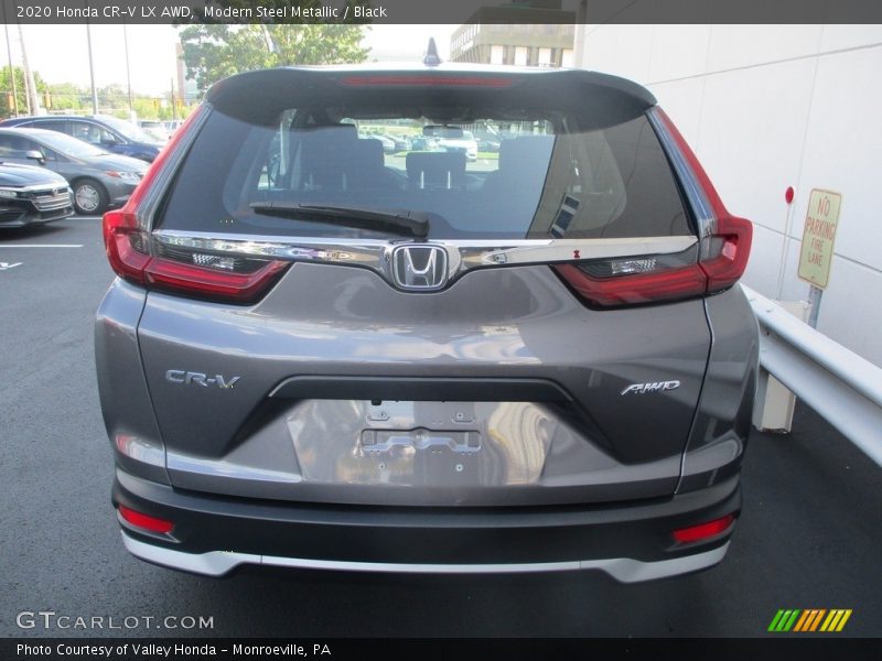 Modern Steel Metallic / Black 2020 Honda CR-V LX AWD