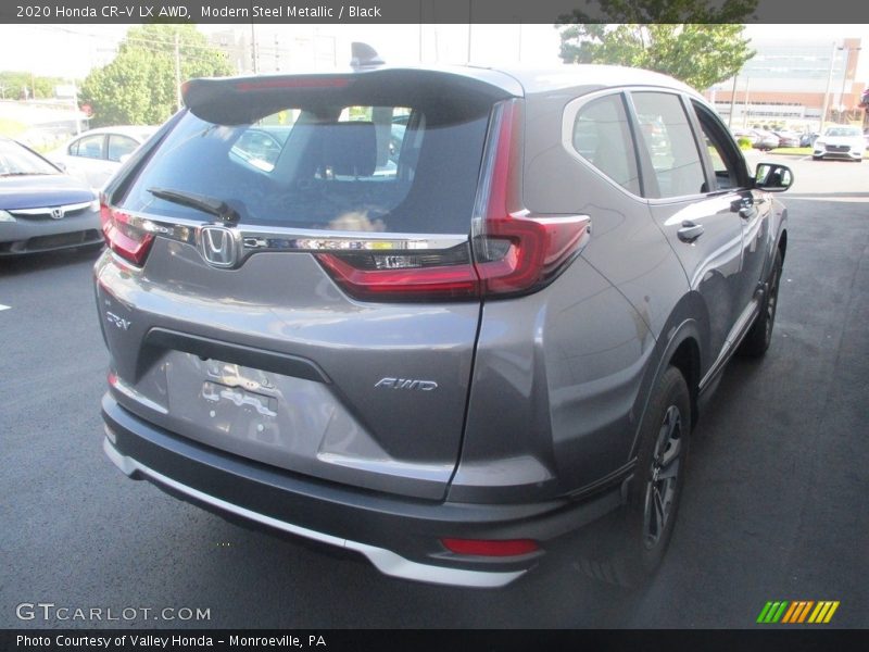 Modern Steel Metallic / Black 2020 Honda CR-V LX AWD