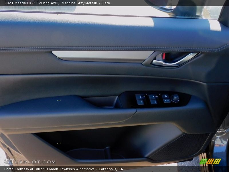 Machine Gray Metallic / Black 2021 Mazda CX-5 Touring AWD