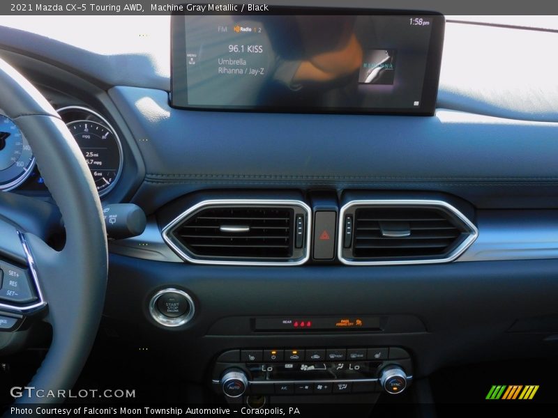 Machine Gray Metallic / Black 2021 Mazda CX-5 Touring AWD