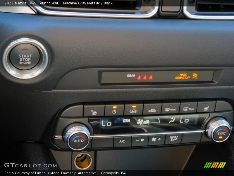 Machine Gray Metallic / Black 2021 Mazda CX-5 Touring AWD