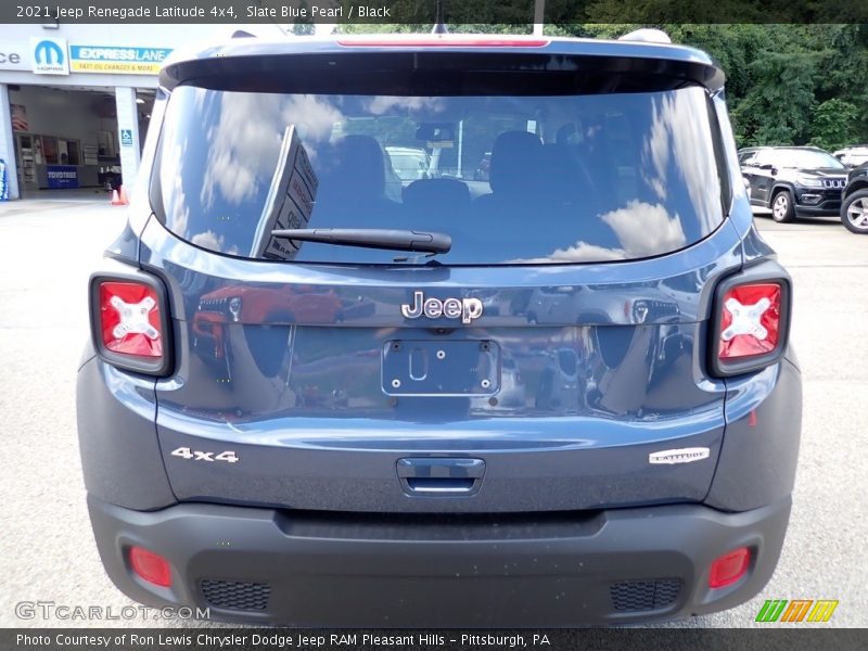 Slate Blue Pearl / Black 2021 Jeep Renegade Latitude 4x4