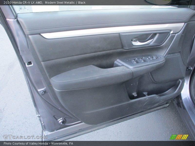 Modern Steel Metallic / Black 2020 Honda CR-V LX AWD