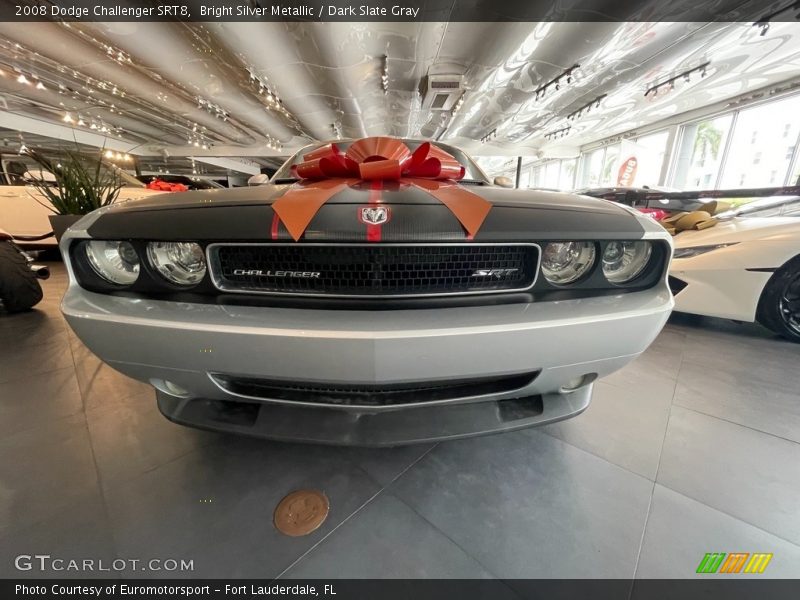 Bright Silver Metallic / Dark Slate Gray 2008 Dodge Challenger SRT8