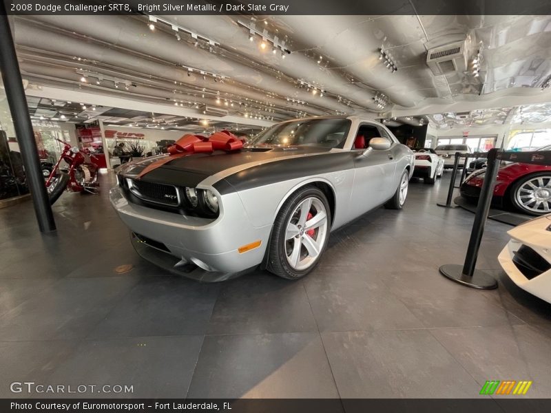 Bright Silver Metallic / Dark Slate Gray 2008 Dodge Challenger SRT8