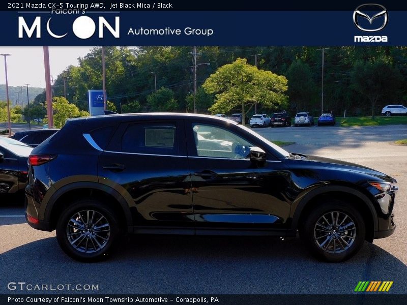 Jet Black Mica / Black 2021 Mazda CX-5 Touring AWD