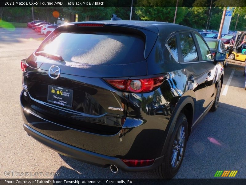 Jet Black Mica / Black 2021 Mazda CX-5 Touring AWD