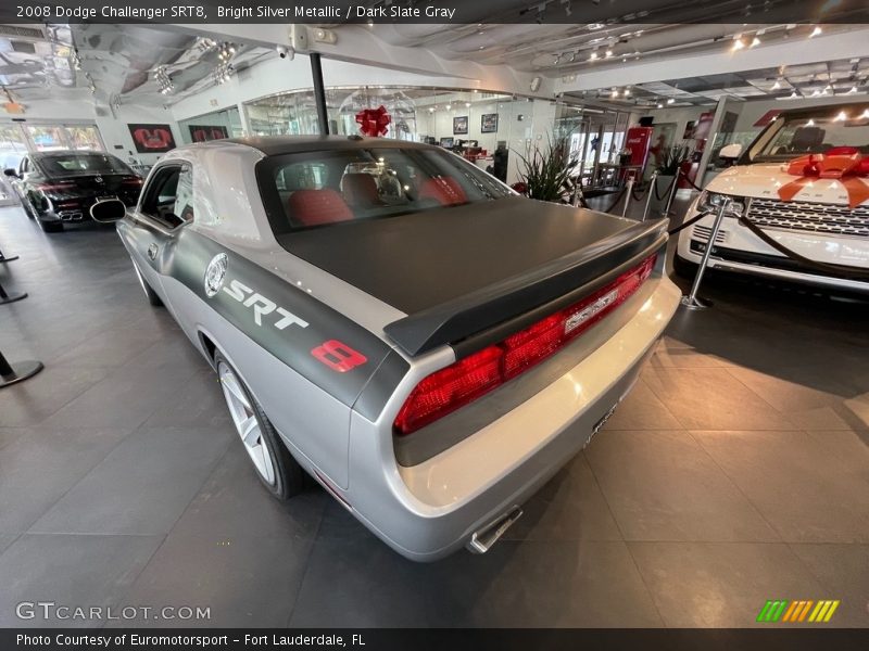 Bright Silver Metallic / Dark Slate Gray 2008 Dodge Challenger SRT8