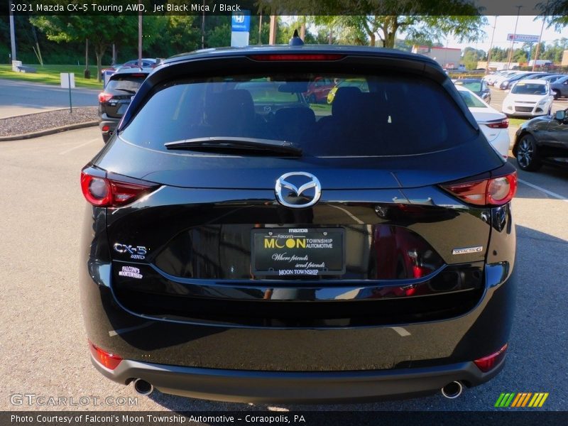 Jet Black Mica / Black 2021 Mazda CX-5 Touring AWD