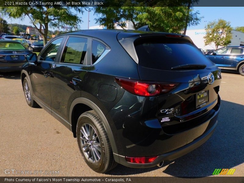 Jet Black Mica / Black 2021 Mazda CX-5 Touring AWD
