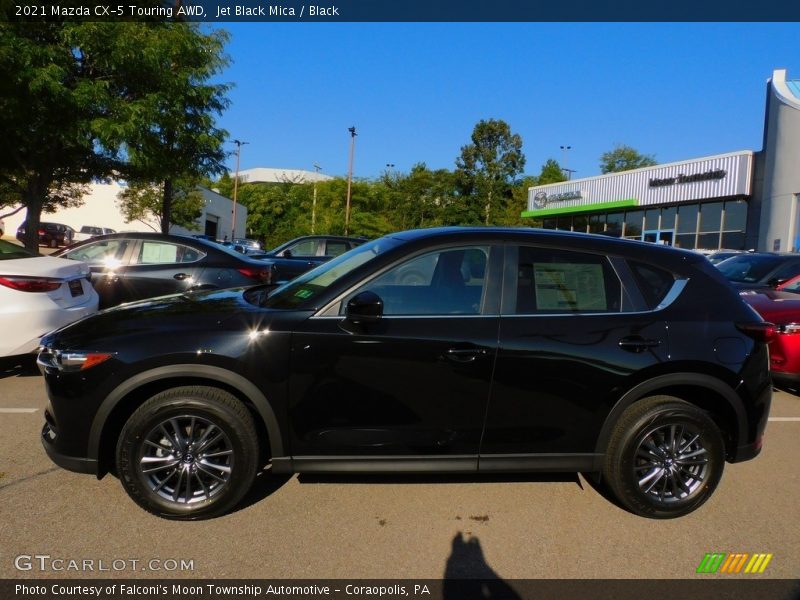 Jet Black Mica / Black 2021 Mazda CX-5 Touring AWD