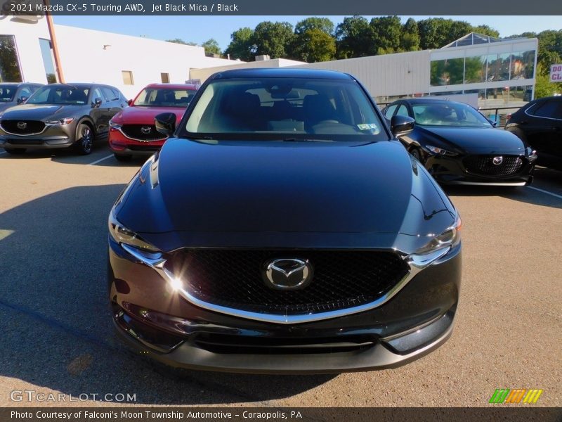 Jet Black Mica / Black 2021 Mazda CX-5 Touring AWD
