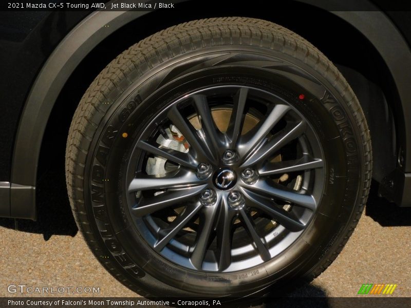 Jet Black Mica / Black 2021 Mazda CX-5 Touring AWD