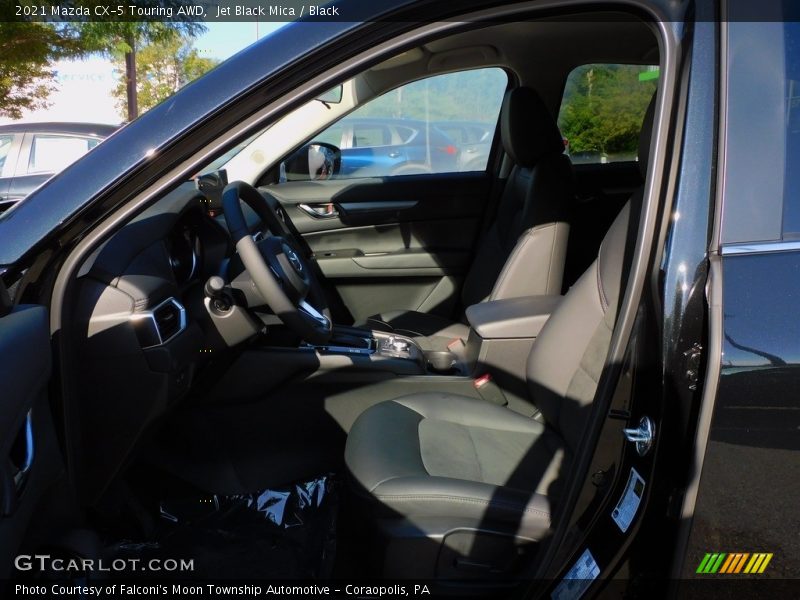 Jet Black Mica / Black 2021 Mazda CX-5 Touring AWD