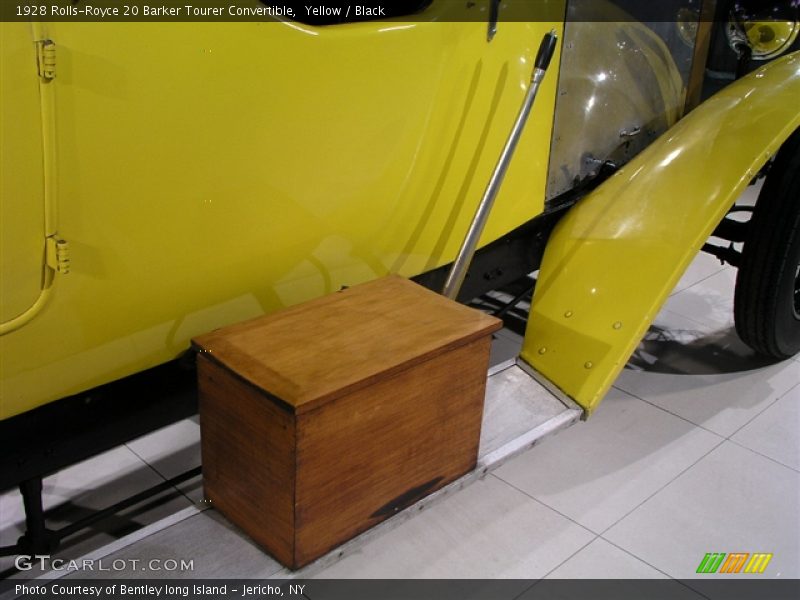 Yellow / Black 1928 Rolls-Royce 20 Barker Tourer Convertible