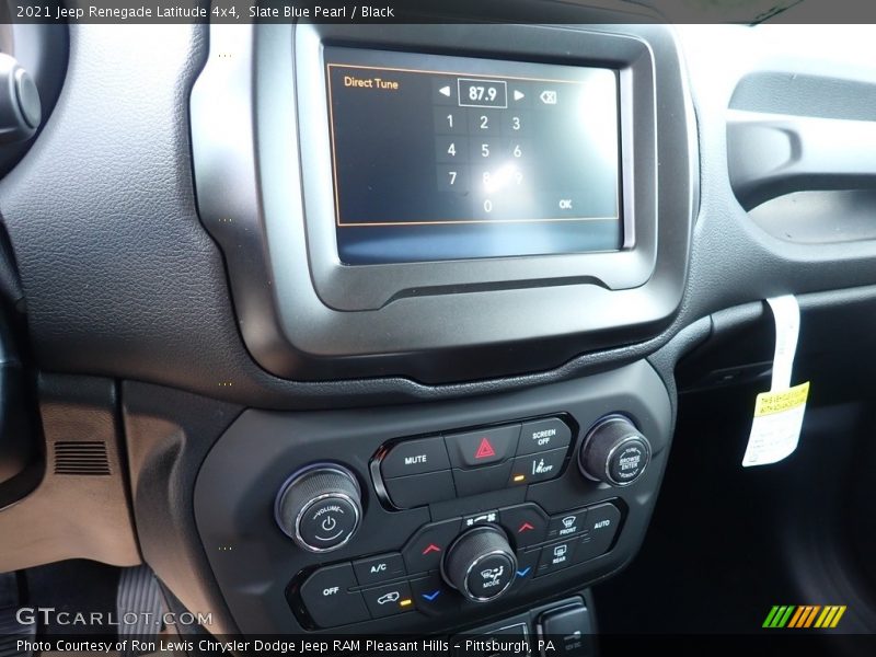 Slate Blue Pearl / Black 2021 Jeep Renegade Latitude 4x4