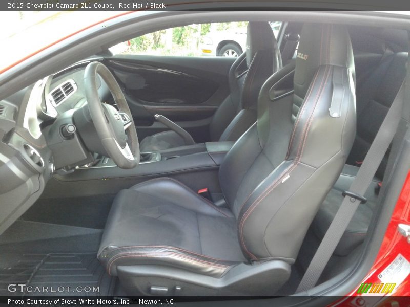 Front Seat of 2015 Camaro ZL1 Coupe