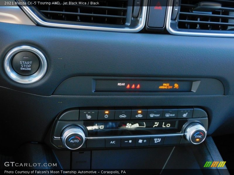 Jet Black Mica / Black 2021 Mazda CX-5 Touring AWD