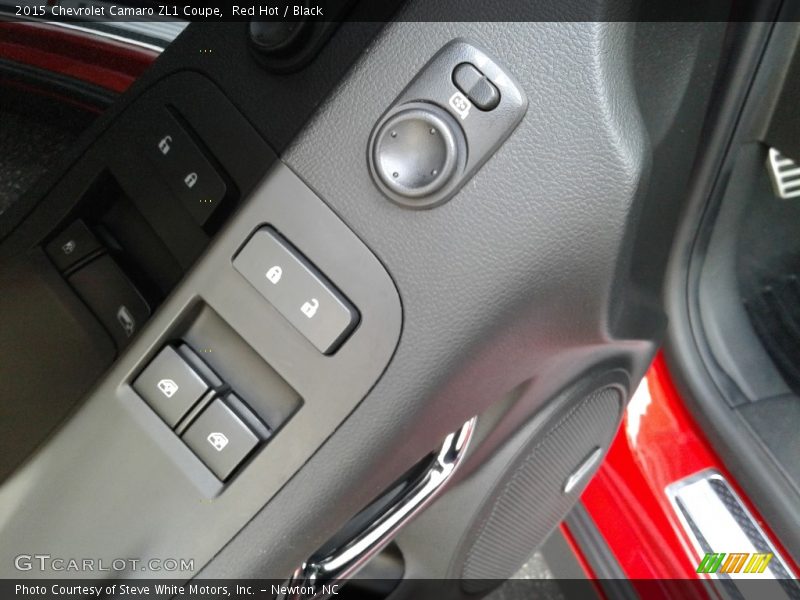 Red Hot / Black 2015 Chevrolet Camaro ZL1 Coupe