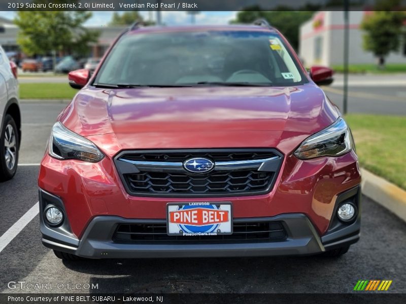 Venetian Red Pearl / Black 2019 Subaru Crosstrek 2.0i Limited