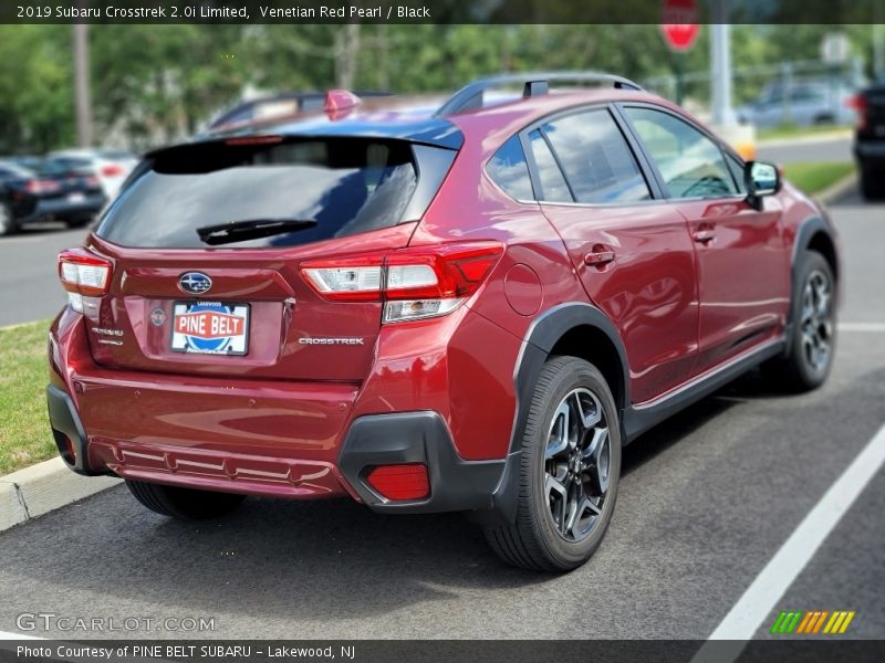 Venetian Red Pearl / Black 2019 Subaru Crosstrek 2.0i Limited