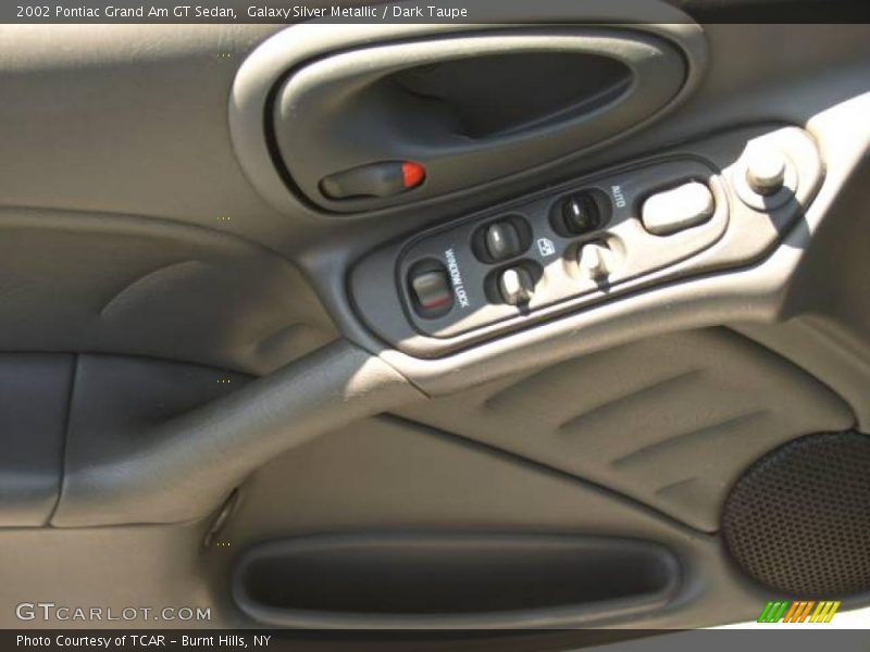 Galaxy Silver Metallic / Dark Taupe 2002 Pontiac Grand Am GT Sedan