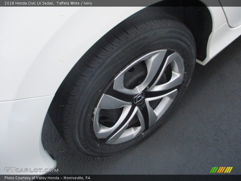 Taffeta White / Ivory 2018 Honda Civic LX Sedan