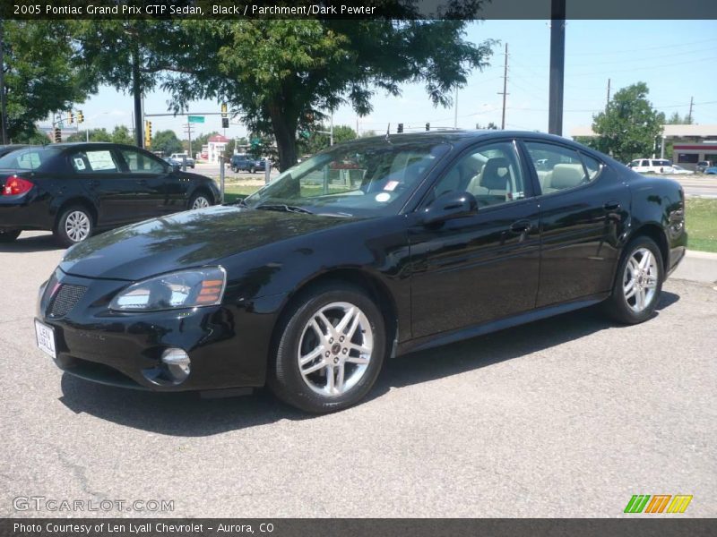Black / Parchment/Dark Pewter 2005 Pontiac Grand Prix GTP Sedan