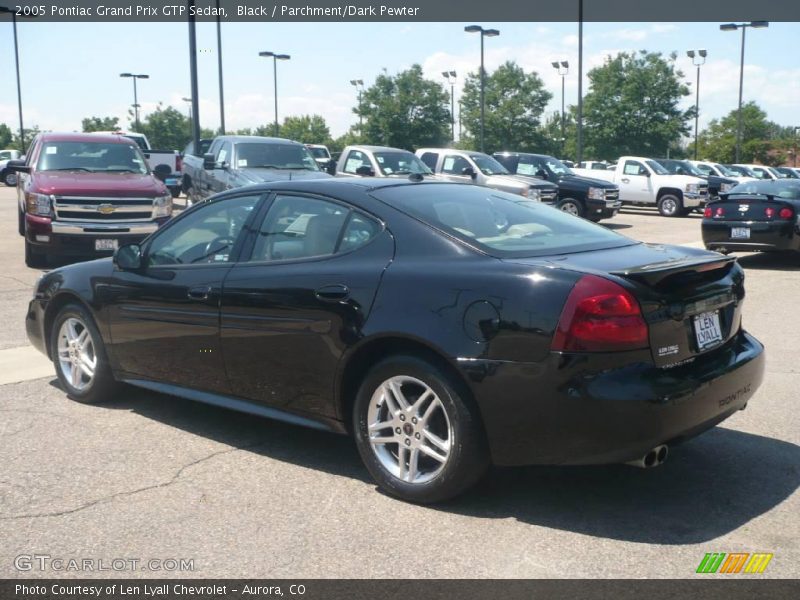 Black / Parchment/Dark Pewter 2005 Pontiac Grand Prix GTP Sedan