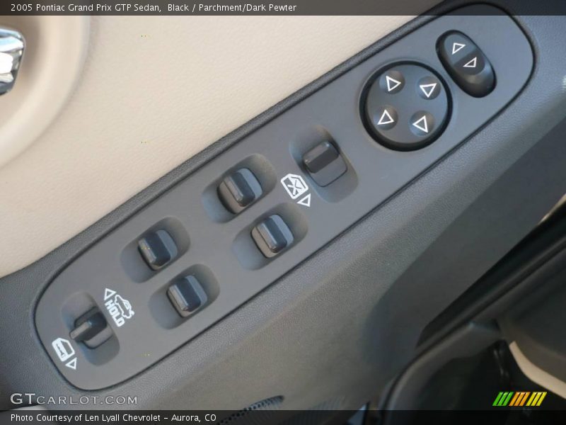 Black / Parchment/Dark Pewter 2005 Pontiac Grand Prix GTP Sedan