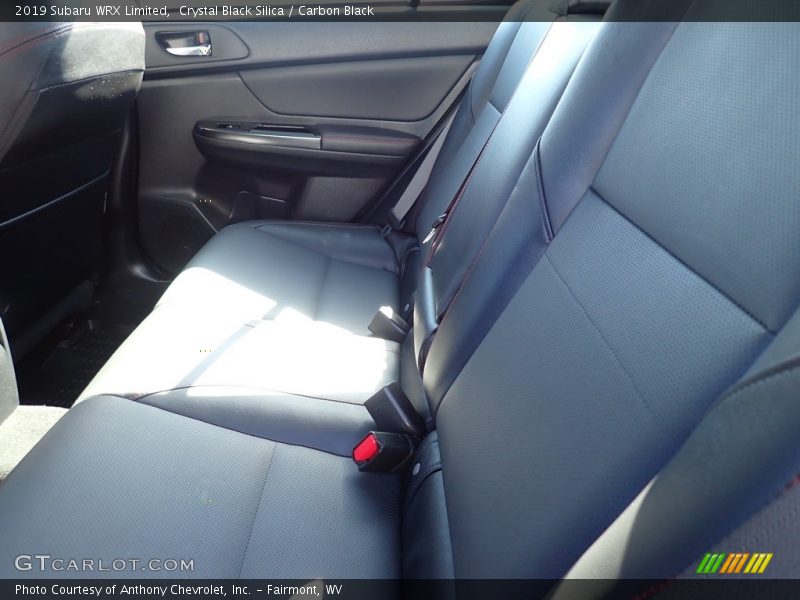 Crystal Black Silica / Carbon Black 2019 Subaru WRX Limited