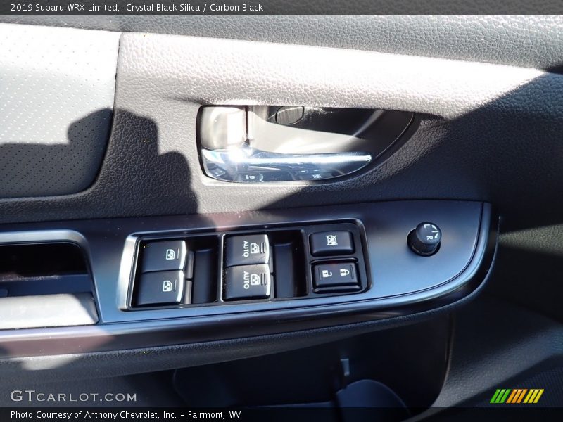 Crystal Black Silica / Carbon Black 2019 Subaru WRX Limited