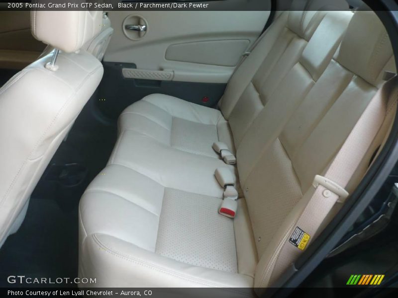 Black / Parchment/Dark Pewter 2005 Pontiac Grand Prix GTP Sedan