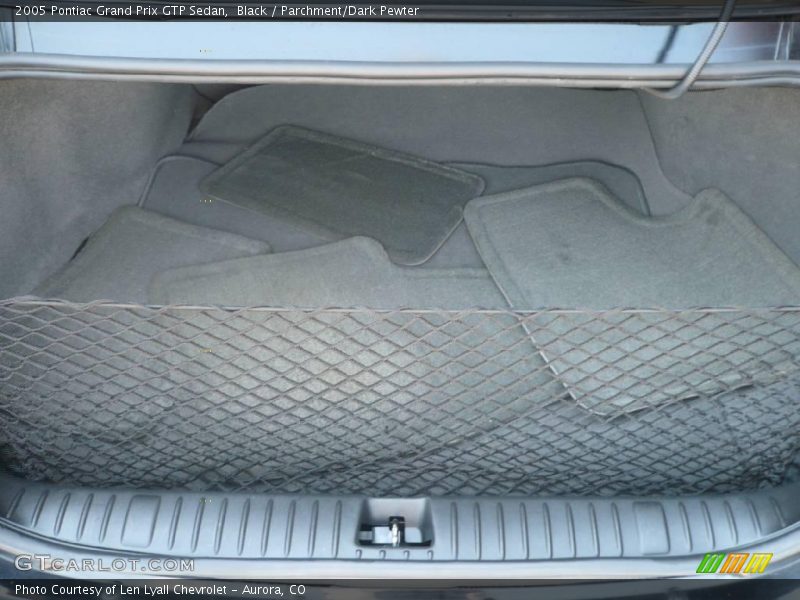 Black / Parchment/Dark Pewter 2005 Pontiac Grand Prix GTP Sedan