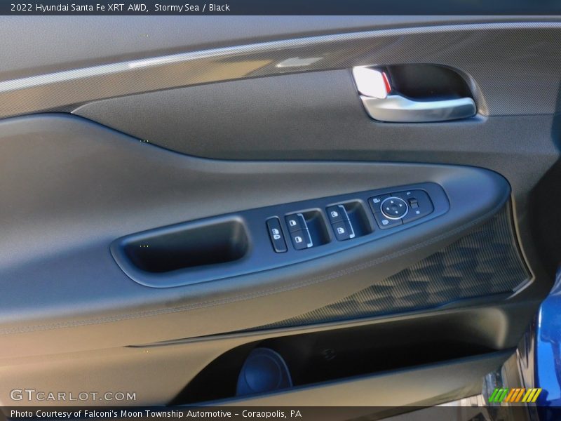 Stormy Sea / Black 2022 Hyundai Santa Fe XRT AWD