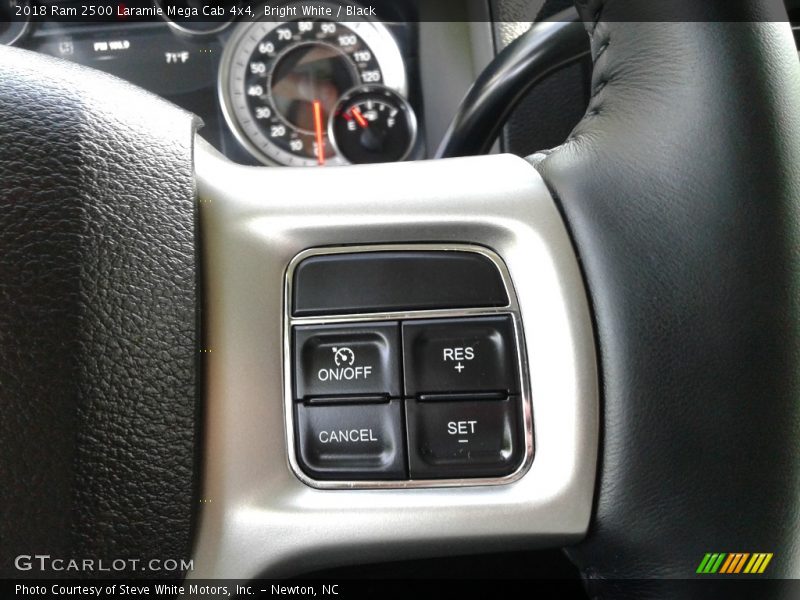  2018 2500 Laramie Mega Cab 4x4 Steering Wheel