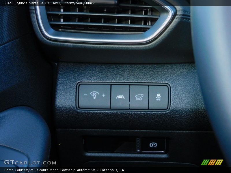 Stormy Sea / Black 2022 Hyundai Santa Fe XRT AWD
