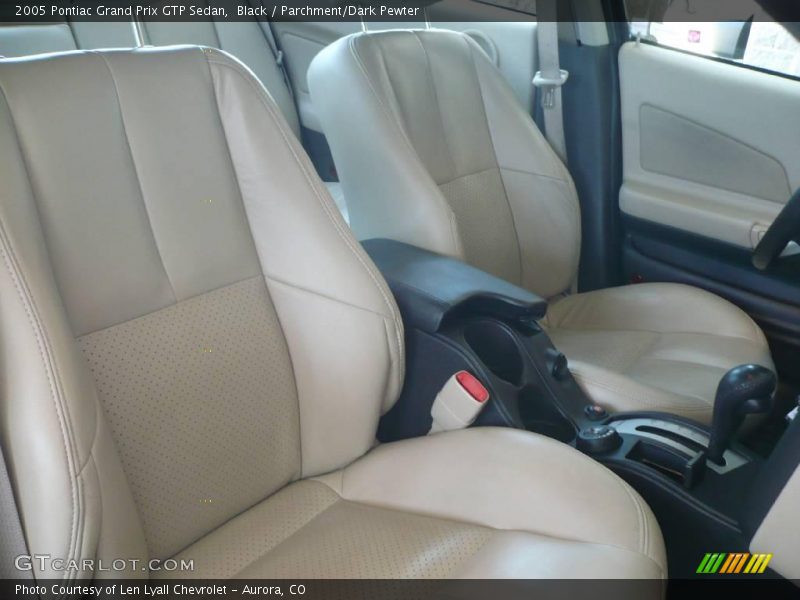 Black / Parchment/Dark Pewter 2005 Pontiac Grand Prix GTP Sedan