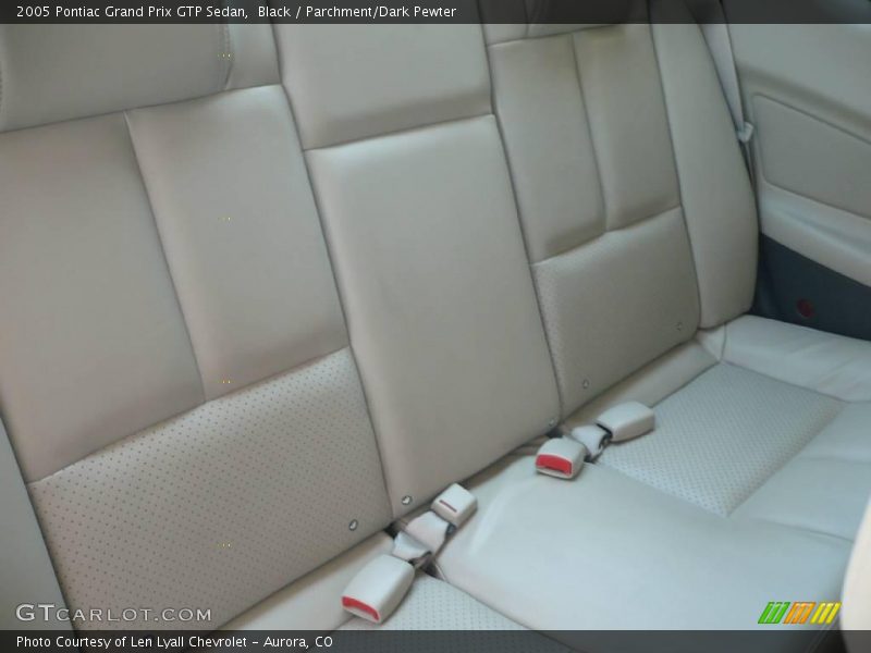 Black / Parchment/Dark Pewter 2005 Pontiac Grand Prix GTP Sedan