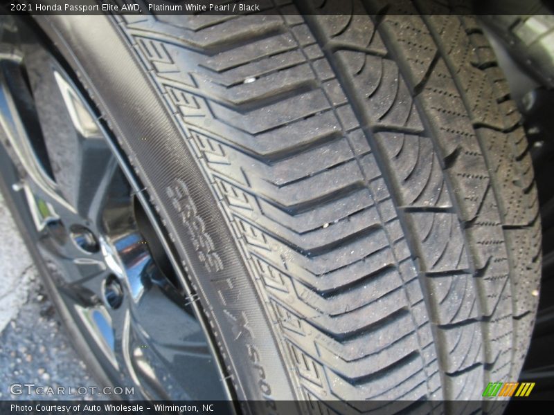 Platinum White Pearl / Black 2021 Honda Passport Elite AWD