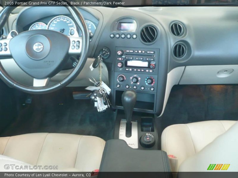 Black / Parchment/Dark Pewter 2005 Pontiac Grand Prix GTP Sedan