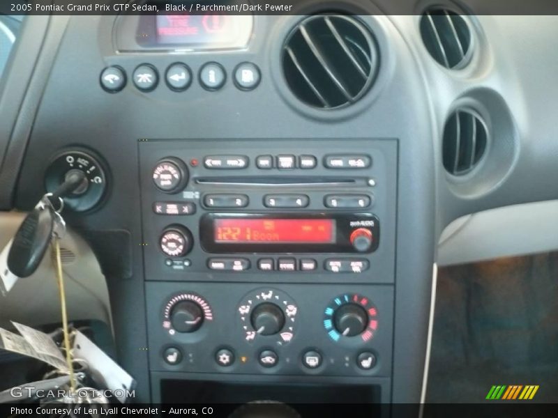 Black / Parchment/Dark Pewter 2005 Pontiac Grand Prix GTP Sedan