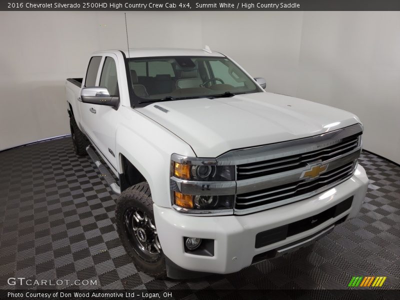 Summit White / High Country Saddle 2016 Chevrolet Silverado 2500HD High Country Crew Cab 4x4