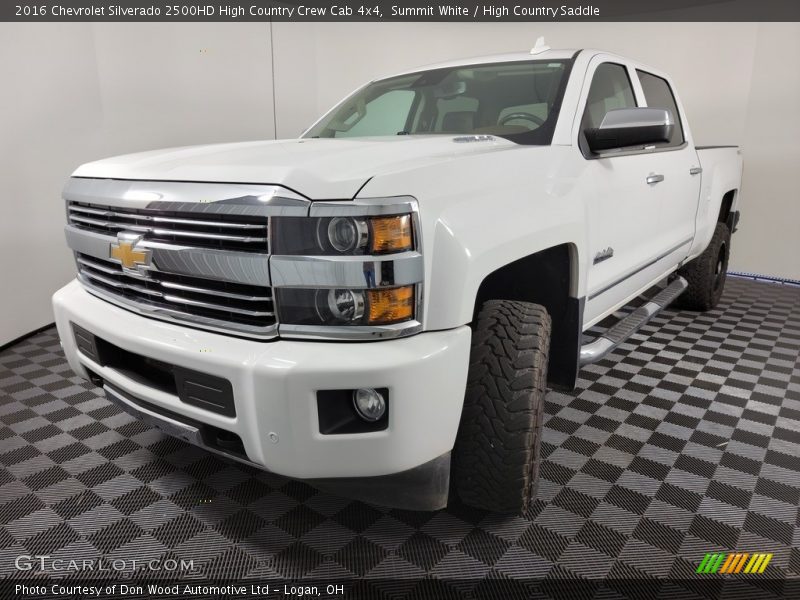 Summit White / High Country Saddle 2016 Chevrolet Silverado 2500HD High Country Crew Cab 4x4