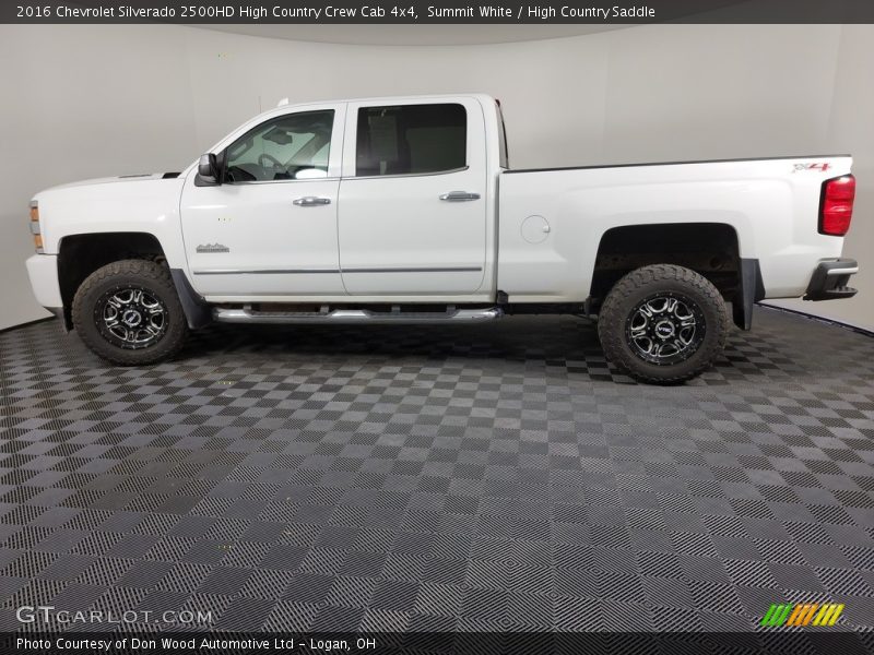 Summit White / High Country Saddle 2016 Chevrolet Silverado 2500HD High Country Crew Cab 4x4