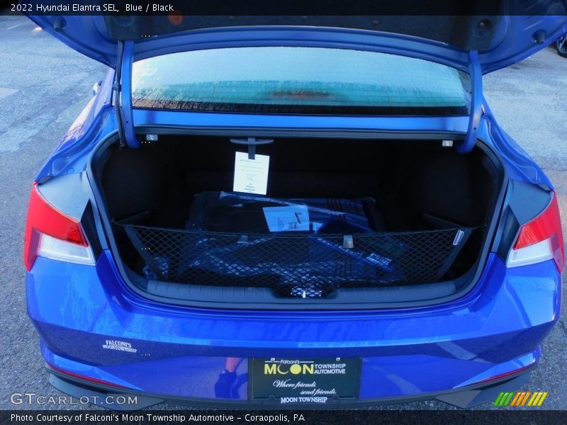 Blue / Black 2022 Hyundai Elantra SEL