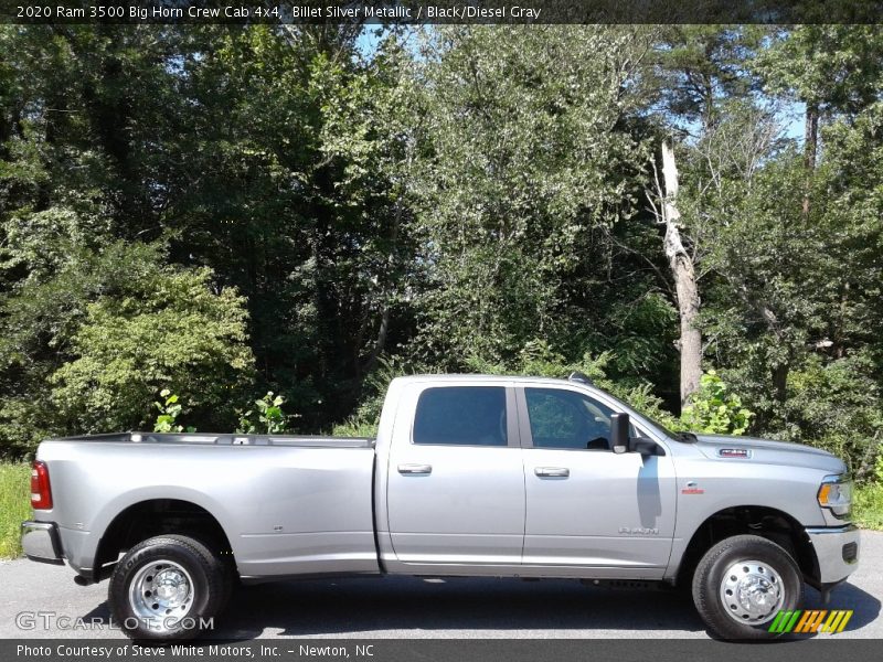 Billet Silver Metallic / Black/Diesel Gray 2020 Ram 3500 Big Horn Crew Cab 4x4