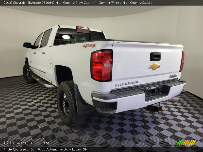 Summit White / High Country Saddle 2016 Chevrolet Silverado 2500HD High Country Crew Cab 4x4